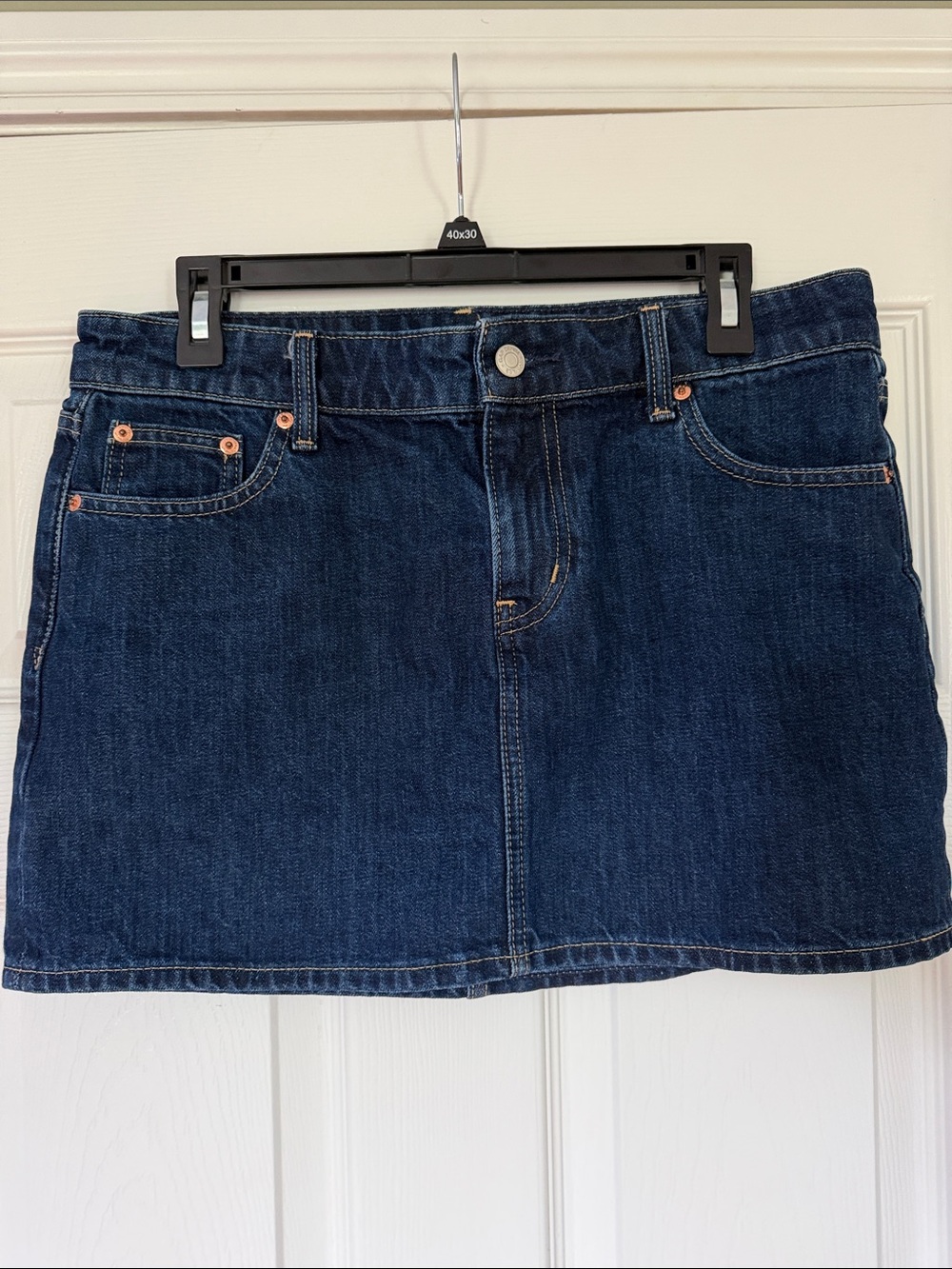 GAP Dark Blue Denim Mini Skirt